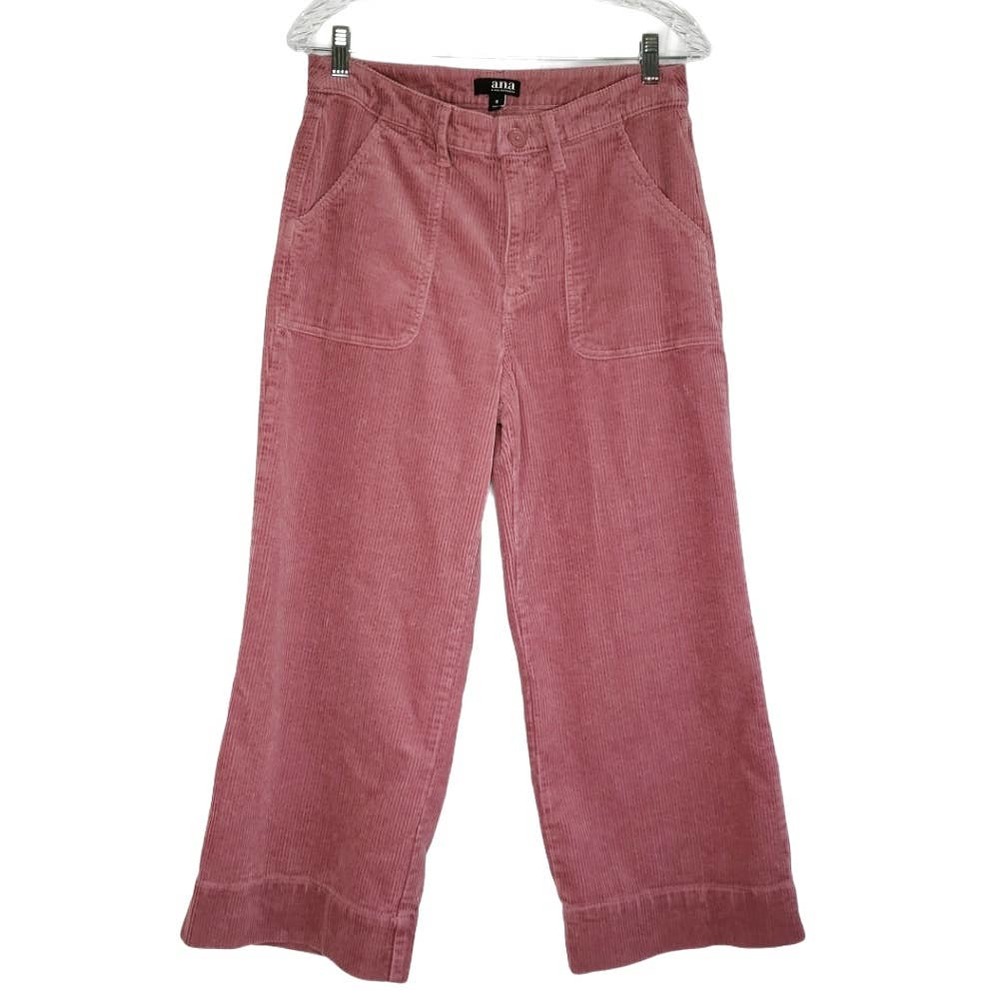 a.n.a. wide leg, cropped pants